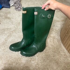 Hunter Original Dark Green Boots